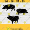 Pig Svg Bundle Pigs SVG File Farm Animal SVG Pig illustration Show Pig SVG Farm Svg Pig Cut Files