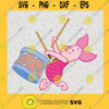Piglet Winding Drum Fictional Character SVG Digital Files Cut Files For Cricut Instant Download Vector Download Print Files