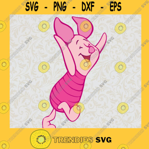 Piglet Winnie The Pooh SVG Digital Files Cut Files For Cricut Instant Download Vector Download Print Files