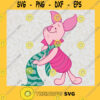 Piglet with Scarves Fictional Character SVG Digital Files Cut Files For Cricut Instant Download Vector Download Print Files