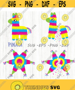 Pinata Svg Cinco De Mayo Svg Digital Download Svg Dxf Eps Png Svg Cut File For Cricut Download Design 62