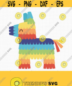 Pinata SVG. Fiesta Cinco de Mayo SVG. Kids Mexican Party PNG Clipart Traditional Mexico Donkey Pinata Cut Files. Vector Cutting Machine File Design 553