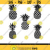 Pineapple SVG Bundle PNG PDF Cricut Cricut svg Silhouette svg Pineapple print svg Pineapple cut file Design 2019
