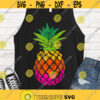 Pineapple SVG Distressed Pineapple SVG Rainbow Pineapple SVG Pineapple shirt cut files