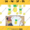 Pineapple SVG Pineapple Bundle svg filesPineapple Monogram frame Pineapple Clip artInstant download Cricut Design Shirt Clipart vector
