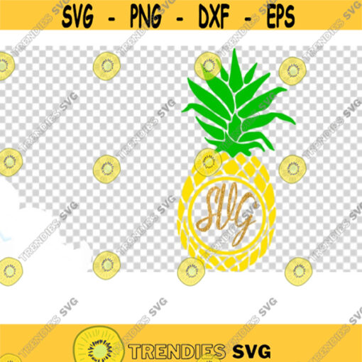 Pineapple SVG Pineapple Iron On Transfer Pineapple Clipart SVG Files For Cricut Silhouette Cut Files Pineapple Shirt Digital Download .jpg