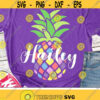 Pineapple Svg Colorful Pineapple Svg Summer Svg Dxf Eps Monogram Svg Birthday Svg Girls Shirt Design Silhouette Cricut Cut Files Design 1156 .jpg