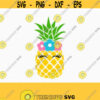 Pineapple svg cute Pineapple eyelashes svg Summer Svg Vacation svg summer Pineapple svg for CriCut Silhouette svg jpg png dxf Design 66