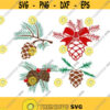 Pinecone Pine cone Winter Christmas Cuttable Design SVG PNG DXF eps Designs Cameo File Silhouette Design 68