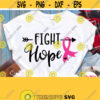 Pink Awareness Svg Fight Hope Breast Cancer Awareness Svg Woman Girl Shirt Svg Cricut Design Silhouette Image Sublimation File Png Dxf Design 766