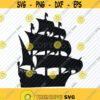 Pirate Ship 2 SVG File For Cricut SVG Silhouette Clipart SVG Image Sailboat svg Eps Png Dxf Clip Art Sail boat Nautical svg Design 520