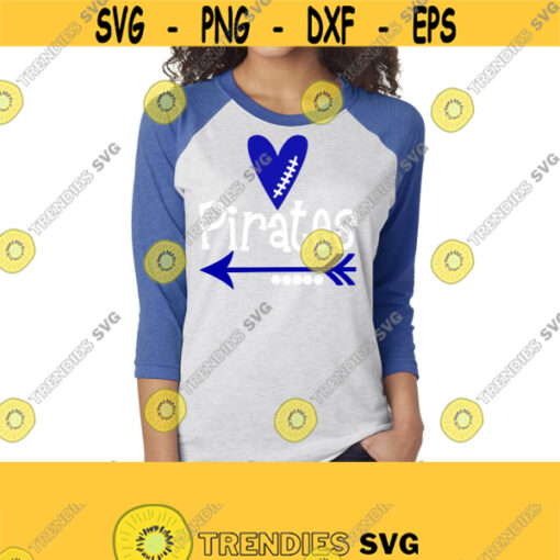 Pirates Football SVG Gameday SVG Football SVG Football T Shirt Svg Pirates Svg Digital Svg Cut Files Svg Dxf Eps Ai Png Jpeg