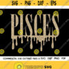 Pisces SVG Pisces Png File Afro Svg Birthday Gift Svg February Svg March Svg Zodiac Shirt Svg Cut File Silhouette Cricut Design 160
