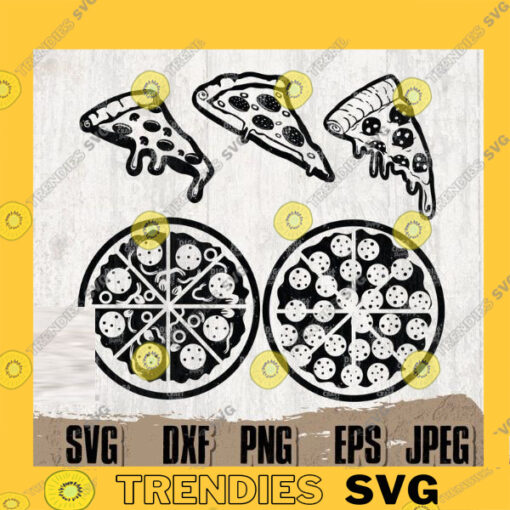 Pizza Illustrations Pizza Logo svg Pizza svg Pizza png Pizza Clipart Pizza Cutting File Pizza Instant Download Pizza Digital Download copy