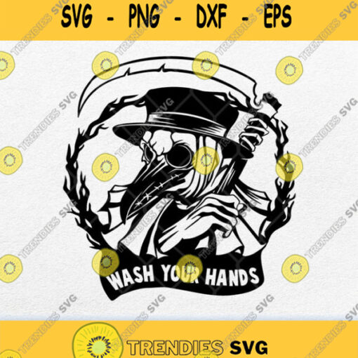 Plague Doctor Wash Your Hands Svg Png