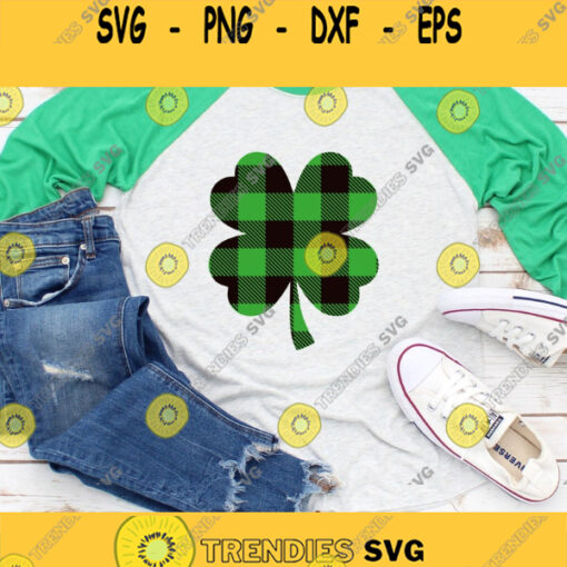 Plaid Shamrock Svg Shamrock SVG Bundle Shamrock Svg St Patricks day svg Blessed Svg st patrick39s svg lucky svg file