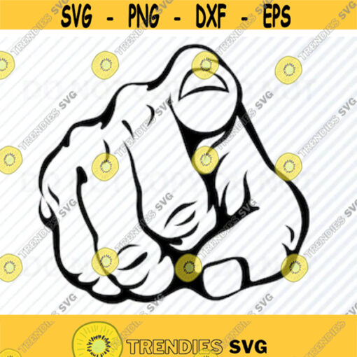 Pointing Finger SVG Files for Cricut Vector Images Clipart Hand Dxf Cutting Files SVG Image For Cricut Eps Png Stencil Clip Art you svg Design 19