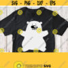 Polar Bear Svg Christmas Svg Winter Fun Svg Cuttable Layered File Printable Clipart for Baby Christmas Shirt Svg Kid Boy Girl Design Png Design 136