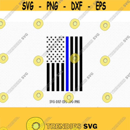Police usa flag svg Law Enforcement svg American USA cut File svg jpg png dxf Silhouette cricut Design 722
