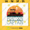 Pontoon Captain PNG DIGITAL DOWNLOAD for sublimation or screens Cutting Files Vectore Clip Art Download InstanT