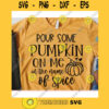Pour Some Pumpkin On Me In The Name Of Spice svgFall shirt svgAutumn cut fileHalloween svg for cricutFall quote svg