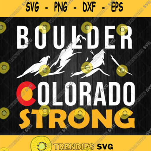 Pray For Boulder Colorado Strong Svg Png Clipart Silhouette