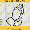 Praying Hands Praying Prayer svg png ai eps dxf DIGITAL FILES for Cricut CNC and other cut or print projects Design 201