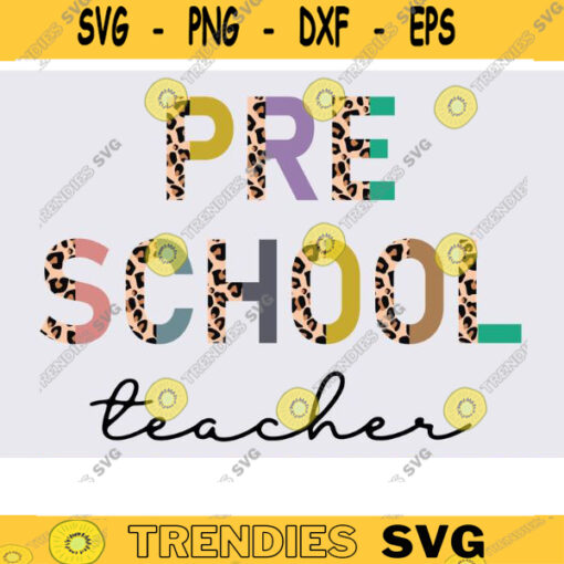 Preschool teacher half leopard svg png virtual teacher back to school svg teaching Designs teacher leopard svg png Funny teacher design Design 1635 copy