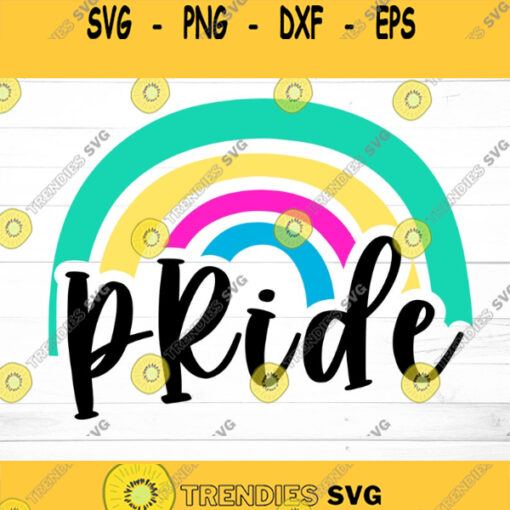Pride Svg LGBTQ Svg Gay Pride Svg Rainbow Svg Heart Svg Pride Rainbow Svg LGBTQ Pride Svg Cricut Silhouette Cut files digital