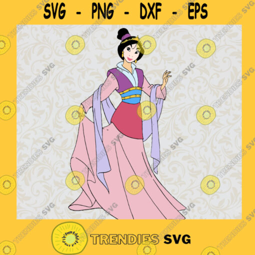 Princess Mulan svg Disney Princess svg Disney svg Mulan Silhouette clipart Mulan Disney SVG Cut Files works with Silhouette Studio Silhouette