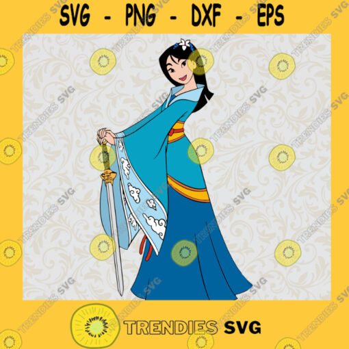 Princess Mulan svg Mulan cricut svg file for cricut Princess svg