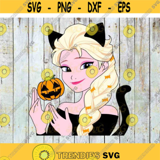Princess SVg Hallowen Svg Halloween Gift Svg Cricut File Clipart SVg Png Eps Dxf Design 787 .jpg