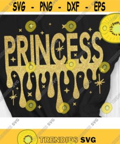 Princess Svg, Birthday Princess Svg, Trending Drip Svg, Cut File Svg, Dxf, Eps, Png Design -837