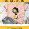 Princess Zombie svg Halloween SVg Halloween Gift SVg Cricut File clipart Svg png eps dxf Design 714 .jpg