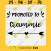 Promoted To Grammie SVG File Soon To Be Gift Vector SVG Design for Cutting Machine Cut Files for Cricut Silhouette Png Eps Dxf SVG