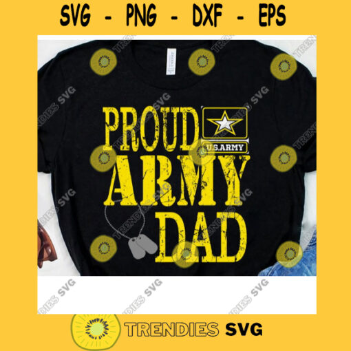 Proud Army Dad Gift For Fathers Day Fathers Day Gift Veterans Day Army Dad Military Spouse Gift for Dad
