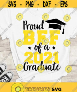 Proud BFF of a 2022 Graduate SVG Proud Best friend SVG Proud graduate svg Graduation 2022 svg