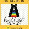 Proud Bear Aunt Gay Pride Lgbt Niece Nephew Love SVG PNG DXF EPS 1
