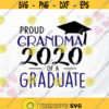 Proud Grandma of a Graduate SVG Graduation 2020 SVG Family Graduate SVG designs for shirt Graduation png for Sublimation Design 433.jpg