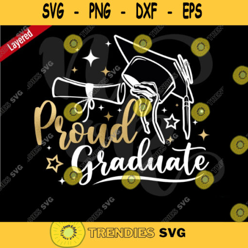 Proud graduate SVG Class of 2021 svg Senior graduated SVG Proud Senior of a 2021 graduate shirts SVG cut files. 364