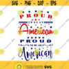 Proud to be an american 4th of July Cuttable Design SVG PNG DXF eps Designs Cameo File Silhouette Design 415