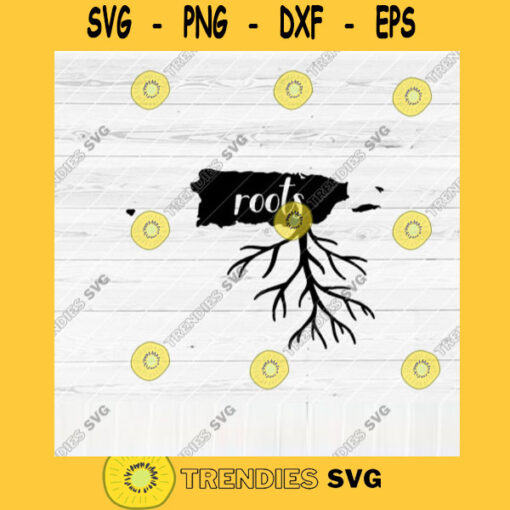 Puerto Rico Roots SVG File Home Native Map Vector SVG Design for Cutting Machine Cut Files for Cricut Silhouette Png Pdf Eps Dxf SVG