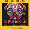 Pugs Lovers PNG Paws for the cure PNG Pink Ribbon PNG Cancer Survivor PNG