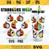 Pumpkin Jack Sally Starbucks Cold Cup SVG Full Wrap for Starbucks Venti Cold CupHalloween Starbucks SvgSVG Files for Cricut DYI Venti Cup 65