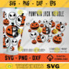 Pumpkin King No Hole Starbucks Cold Cup SVG Full Wrap for Starbucks Venti Cold Cup Halloween Starbucks Svg SVG Files for Cricut Download 121