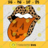 Pumpkin Lips SVG Pumpkin Tongue SVG Halloween Lips SVG Leopard Pumpkin Svg