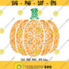 Pumpkin Mandala SVG Fall SVG Mandala Cut File Pumpkin Mandala design Autumn Cricut Pumpkin Silhouette svg dxf png jpg Design 199