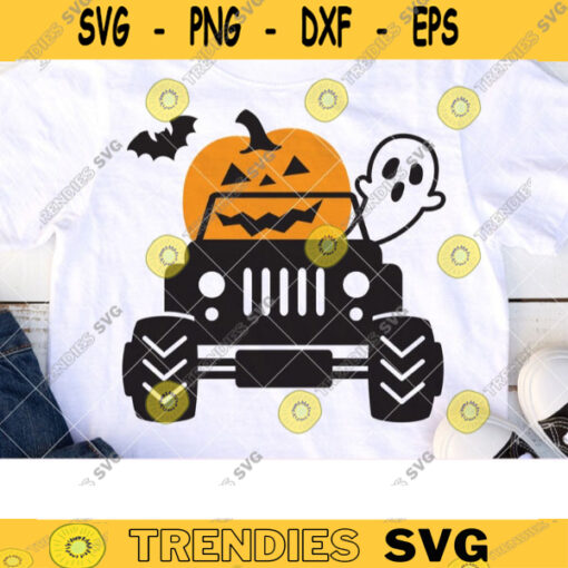 Pumpkin Monster Truck Svg Boy Halloween Monster Truck Shirt Design Off Road Truck Truck with Pumpkin Ghost Svg Dxf Cut Files Png Cricut copy