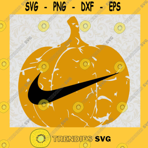 Pumpkin Nike SVG Pumpkin Halloween SVG Pumpkin Fall SVG