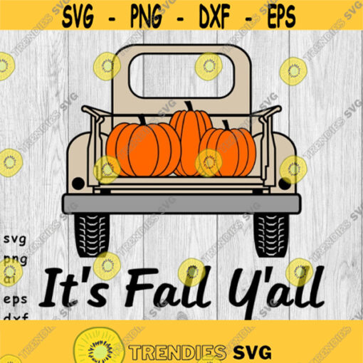 Pumpkin Old Truck svg png ai eps dxf DIGITAL FILES for Cricut CNC and other cut or print projects Design 456